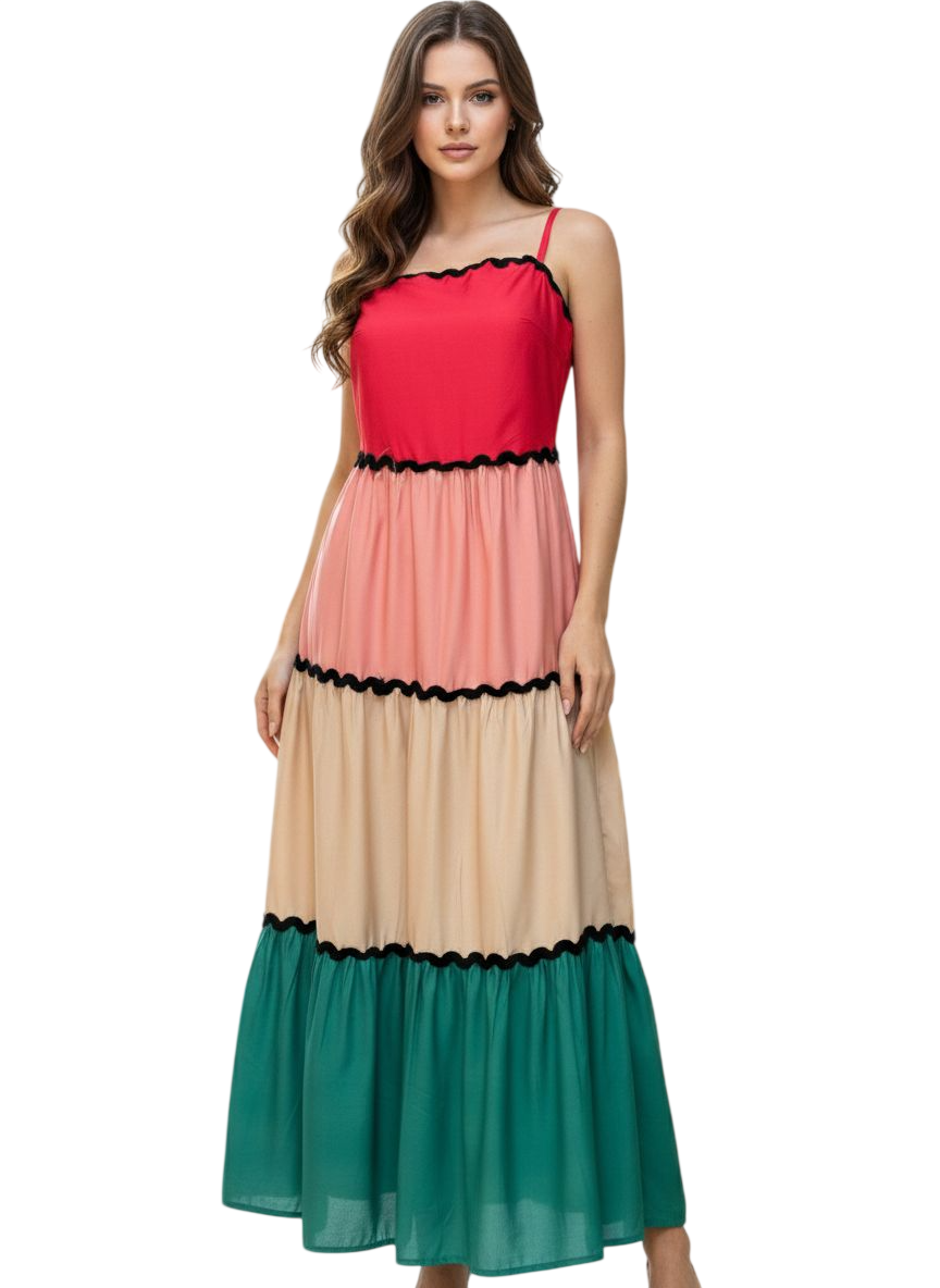 2 Tiered Maxi Dress