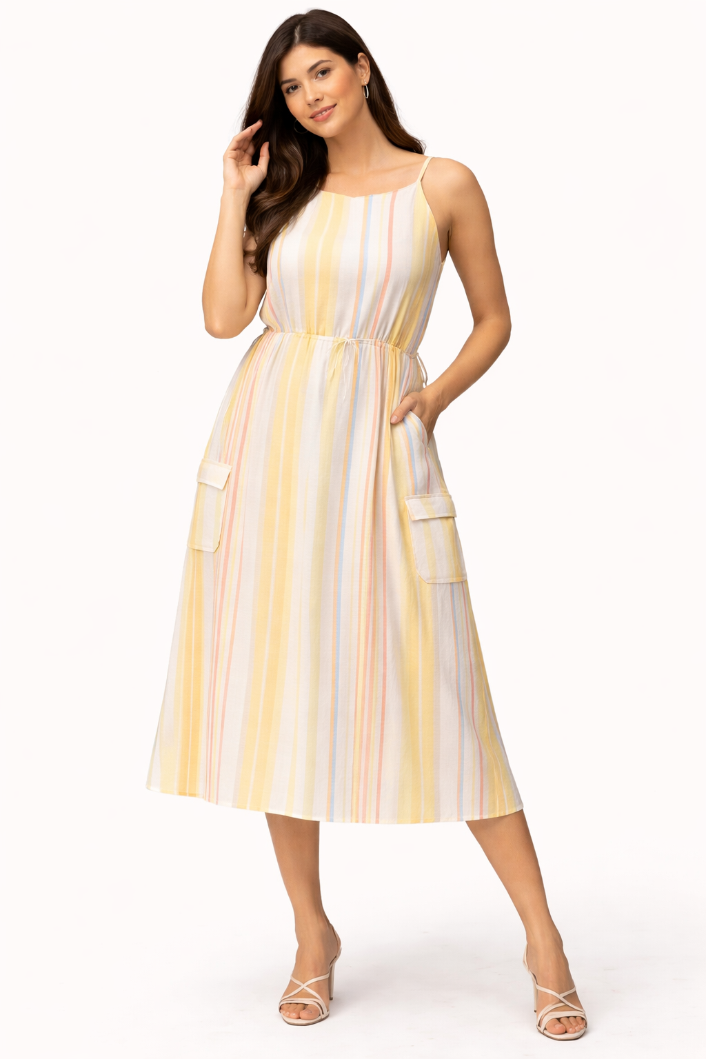 Stripe Midi Dress Stripe Midi Dress