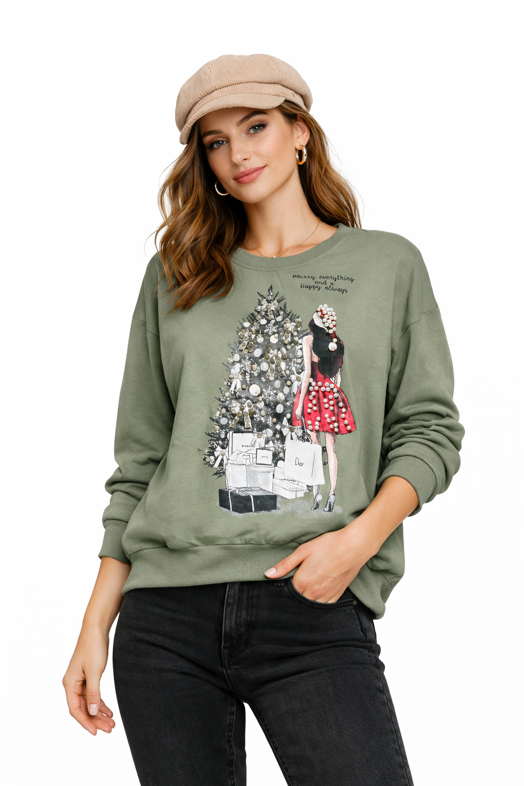 Printed Sweatshirt for Women Printed Sweatshirt for Women